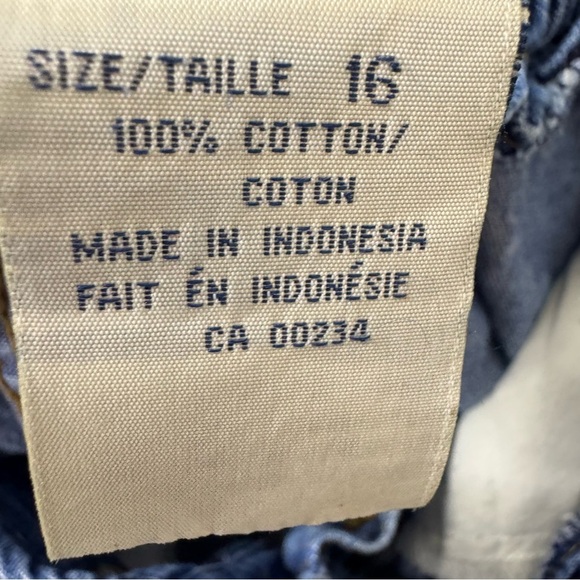 Vintage Northern Spirit Wear Button Front Denim Maxi Skirt 100% Cotton - Picture 8 of 9